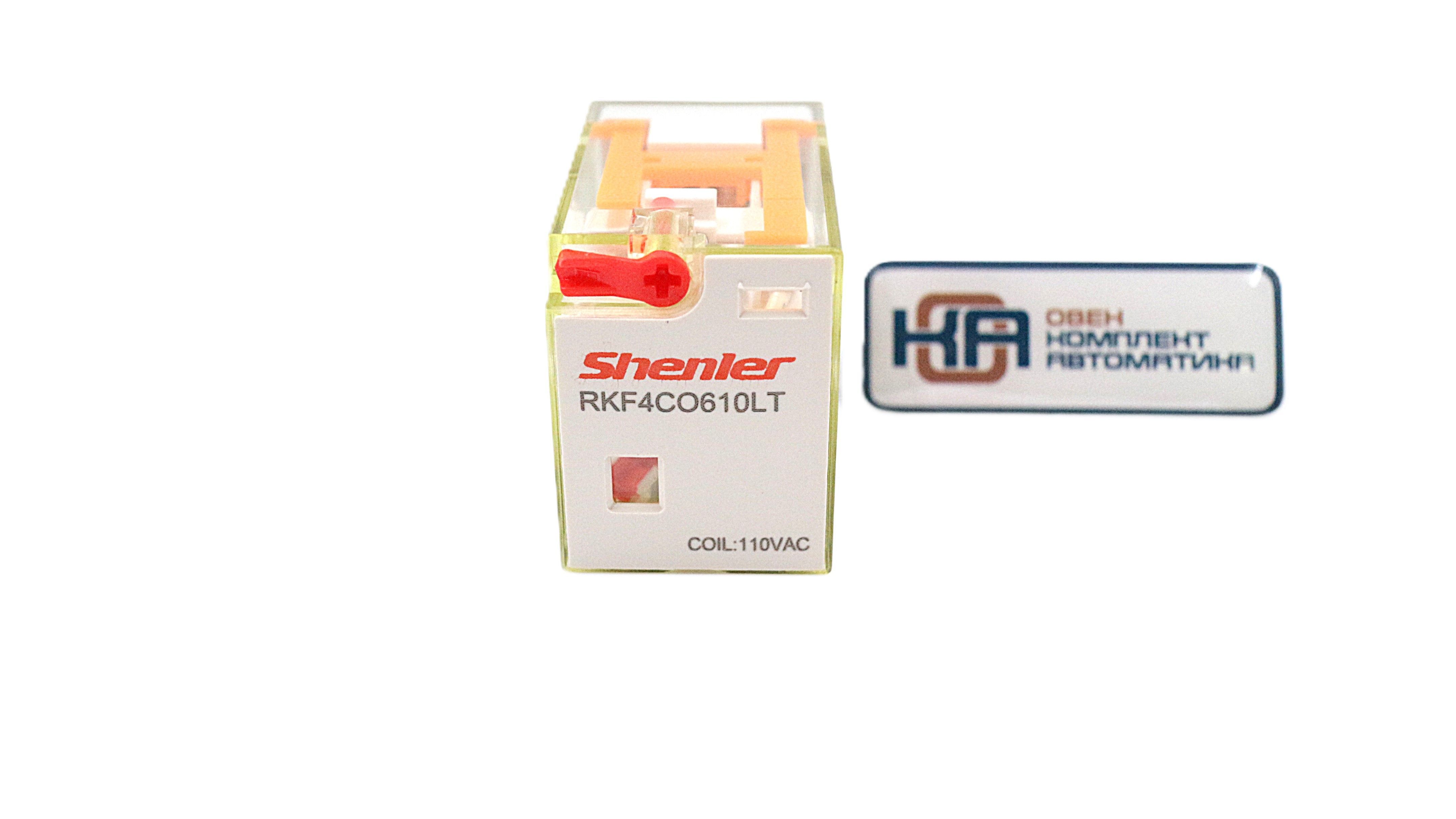 Промежуточное реле Shenler RKF4CO610LT 4CO 6A 110VAC
