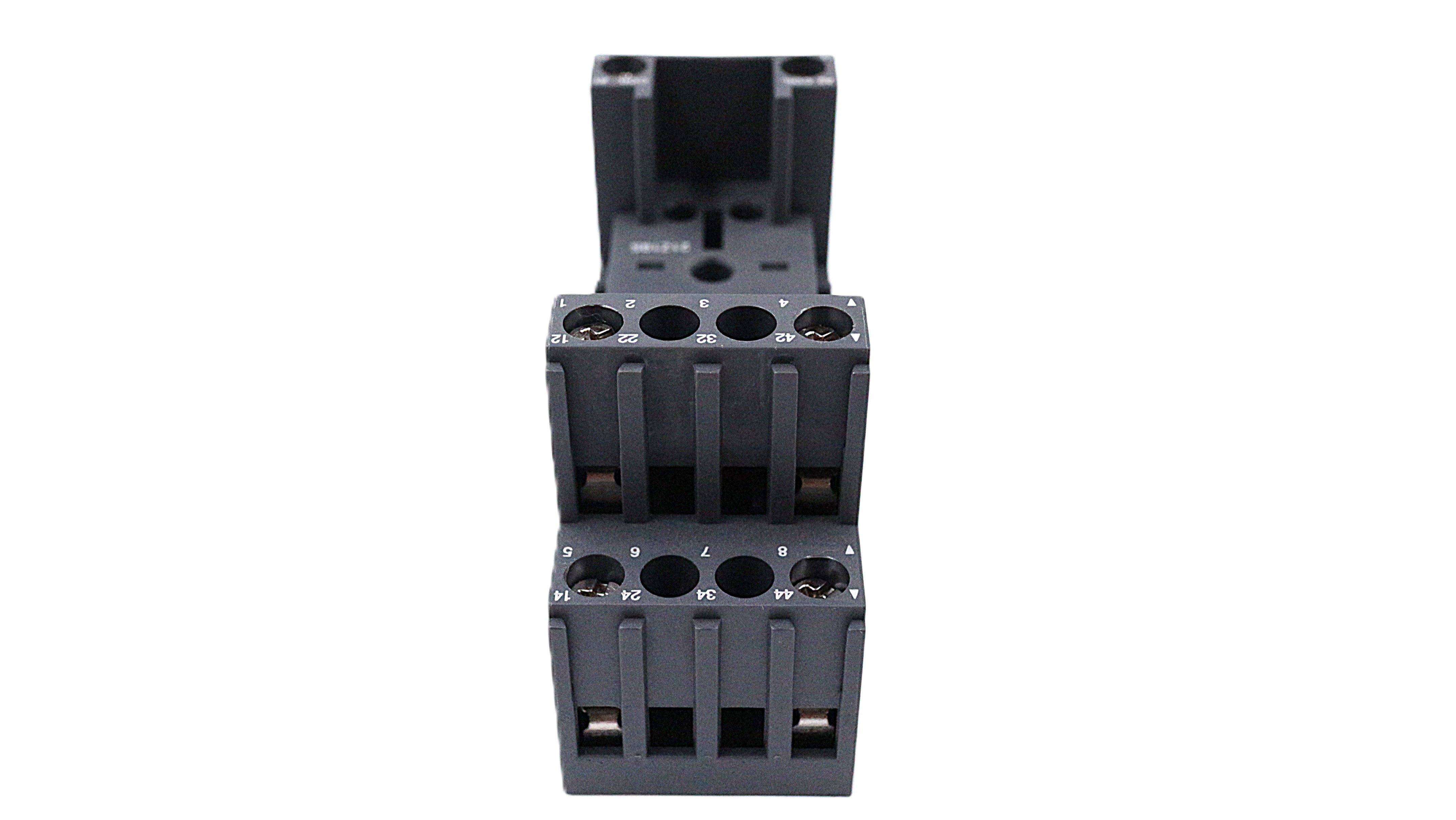 Розетка Shenler SKB08-E 12A для реле JQX -13F(MY2)