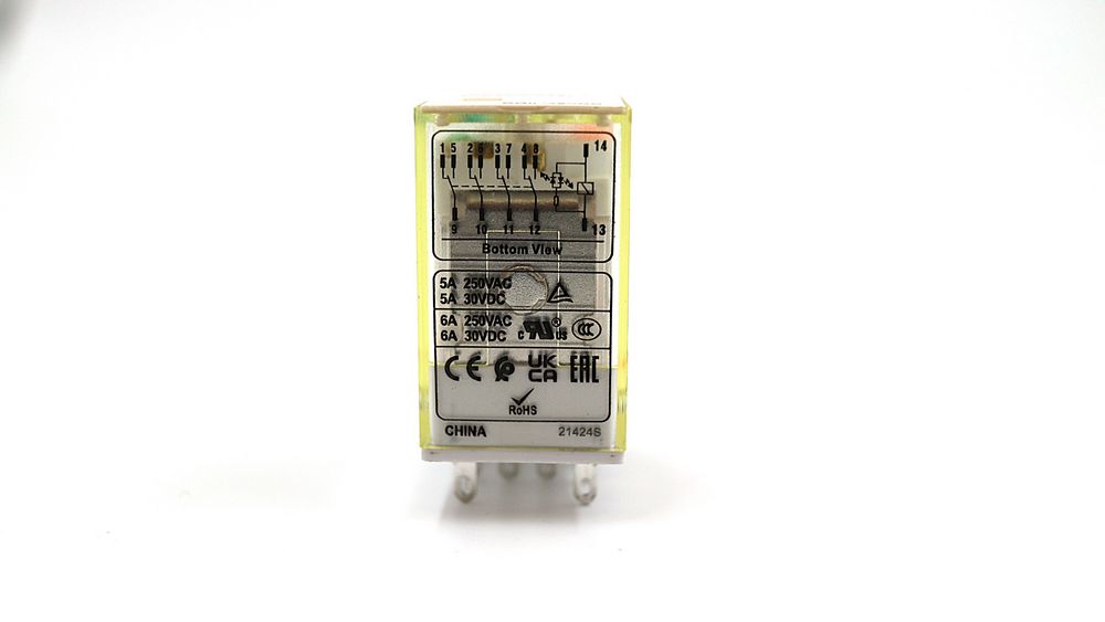 Промежуточное реле Shenler RKF4CO048LT 4CO 6A 48VDC