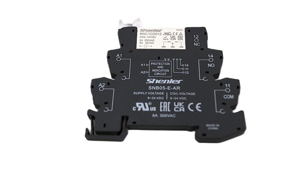 Комплект интерфейсного реле Shenler RNC1CO012 с колодкой SNB05-E-AR