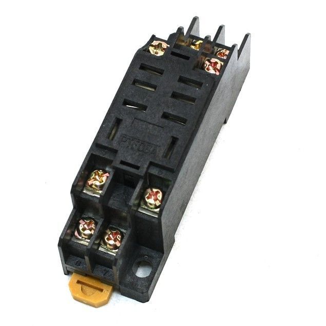 Розетка Shenler STF08A 10A для реле JQX -13F(MY2)