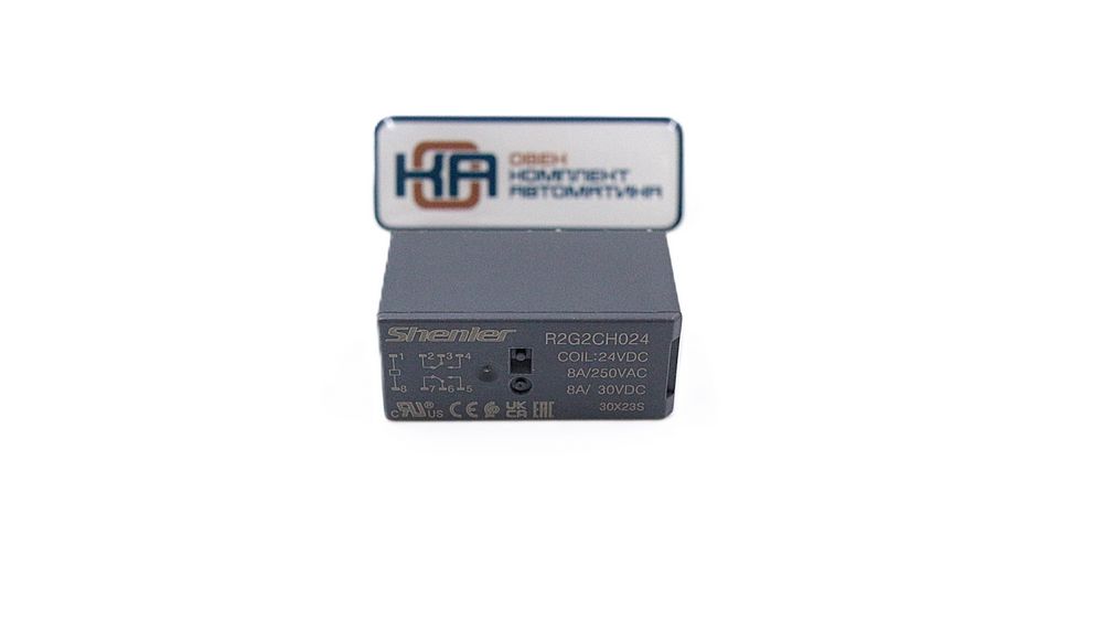 Силовое реле Shenler R2G2CH024 2CO 8A 24VDC