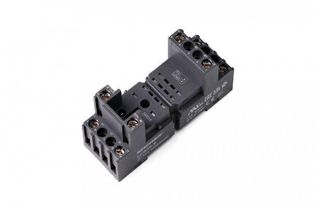 Розетка Shenler SKB08-E 12A для реле JQX -13F(MY2)
